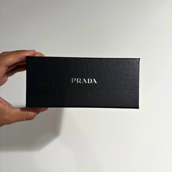 Prada Black Glasses & Cleaning Cloth - Picture 6 of 6